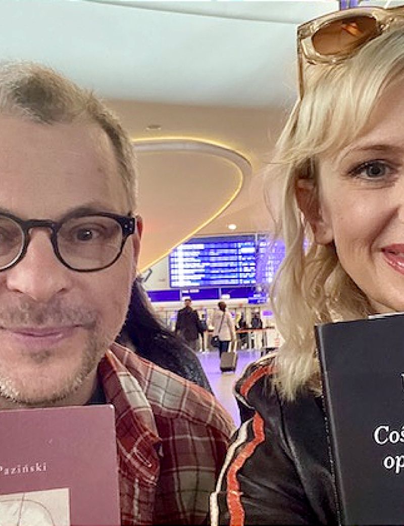 Piotr Paziński i Justyna Sobolewska Arch. pryw.